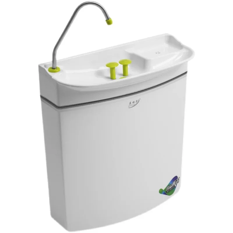Toilet flushing tank with wash basin, bathroom energy-saving toilet squatting toilet water tank, household high-pressur
Toilet flushing tank with wash basin, bathroom energy-saving toilet squatting toilet water tank, household high-pressur