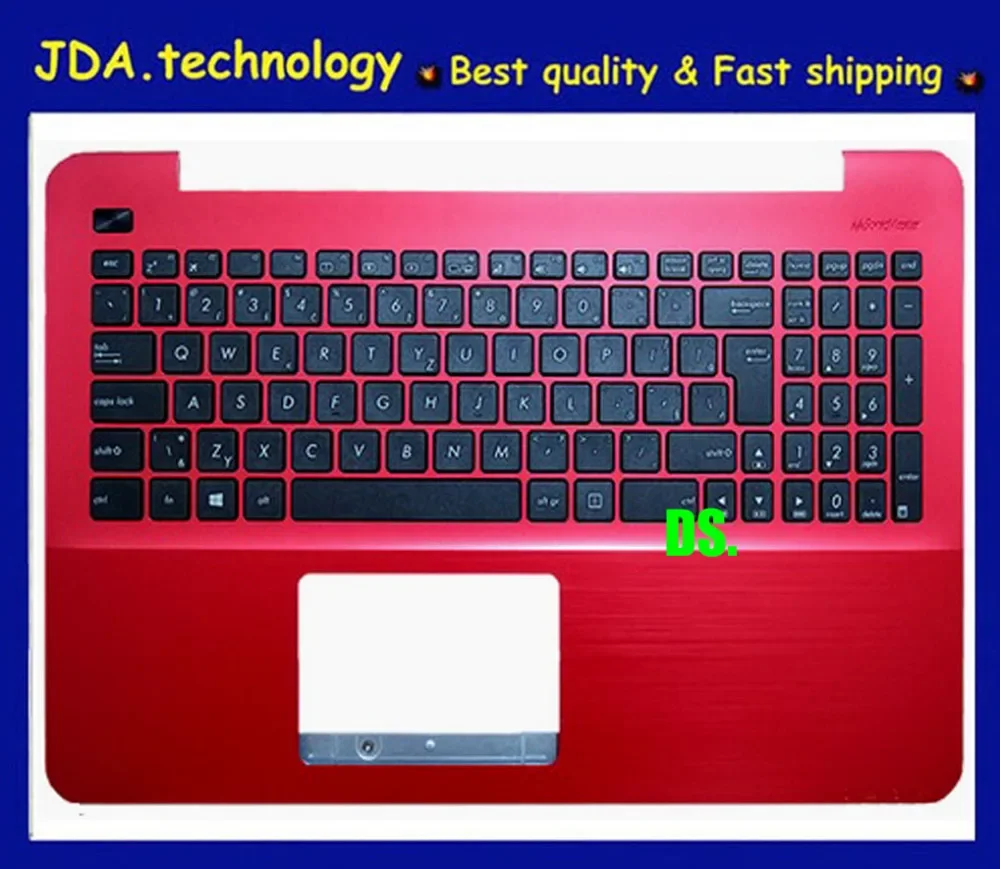 Wellendorff новая Оригинальная подставка для рук topcase Для ASUS X555 X555L A555L F555L K555L VM510L W519L Y583L Европейская клавиатура верхняя крышка, красный
Wellendorff новая Оригинальная подставка для рук topcase Для ASUS X555 X555L A555L F555L K555L VM510L W519L Y583L Европейская клавиатура верхняя крышка, красный