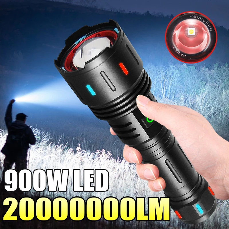 Most Powerful Flashlight Portable Rechargeable LED Lamp With Fluorescent Light Long Range Tactical Flashlights Camping Lantern
Most Powerful Flashlight Portable Rechargeable LED Lamp With Fluorescent Light Long Range Tactical Flashlights Camping Lantern