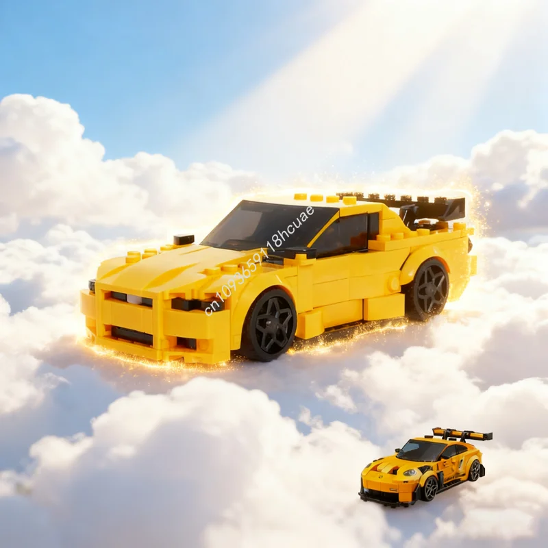297pcs MOC Nissan GT R Skyline City Champions Super Car Model Building Blocks Festival Gift Architecture DIY Creative Toys Idea
297pcs MOC Nissan GT R Skyline City Champions Super Car Model Building Blocks Festival Gift Architecture DIY Creative Toys Idea
