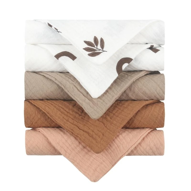 JU64 Baby Towel Bulk 5PCS Soft Breathable Wash Cloth Burp Cloth Toddler Towel Cotton Drooling Bib Facecloth Newborn Essential
JU64 Baby Towel Bulk 5PCS Soft Breathable Wash Cloth Burp Cloth Toddler Towel Cotton Drooling Bib Facecloth Newborn Essential