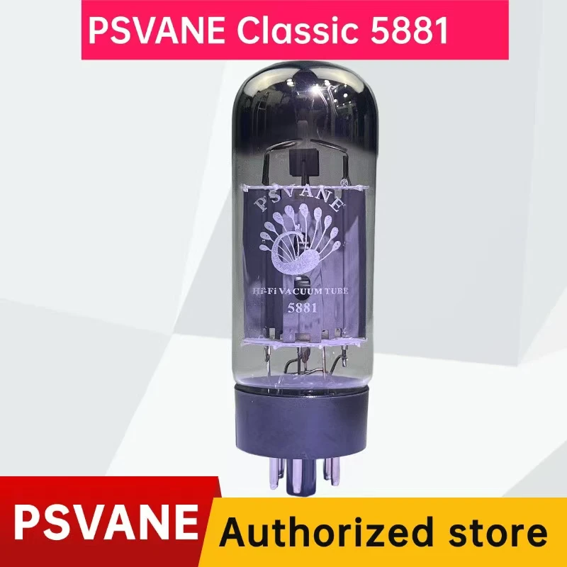 PSVANE CLassic 5881 Vacuum Tube High-Fidelity Audio Electronic Component for Amplifiers
PSVANE CLassic 5881 Vacuum Tube High-Fidelity Audio Electronic Component for Amplifiers