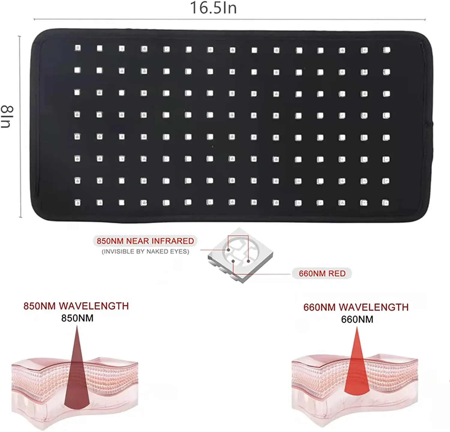 Red Light Therapy Belt LED Infrared Lamp And Red Light Therapy Pad For Muscle Inflammation Relief Improves Knee Circulation
Red Light Therapy Belt LED Infrared Lamp And Red Light Therapy Pad For Muscle Inflammation Relief Improves Knee Circulation