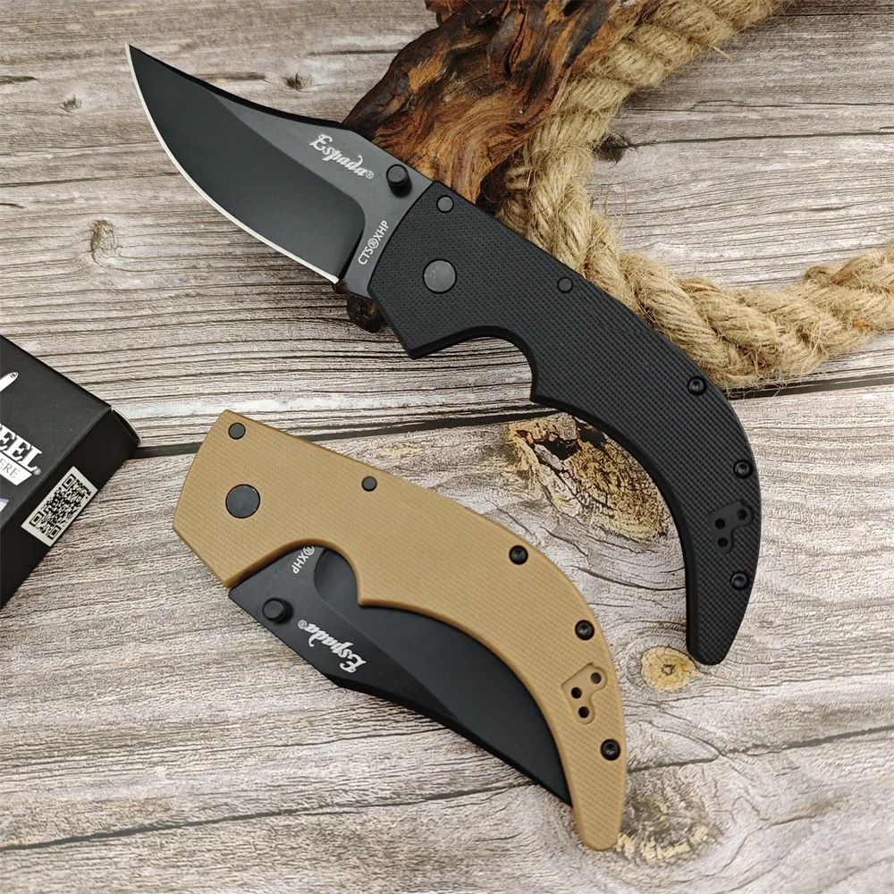 Outdoor Tactical Folding Knife 440C Blade Nylon Fiber Handle with Pocket Clip Lightweight EDC Men Camping Hunting Survival Tool
Outdoor Tactical Folding Knife 440C Blade Nylon Fiber Handle with Pocket Clip Lightweight EDC Men Camping Hunting Survival Tool