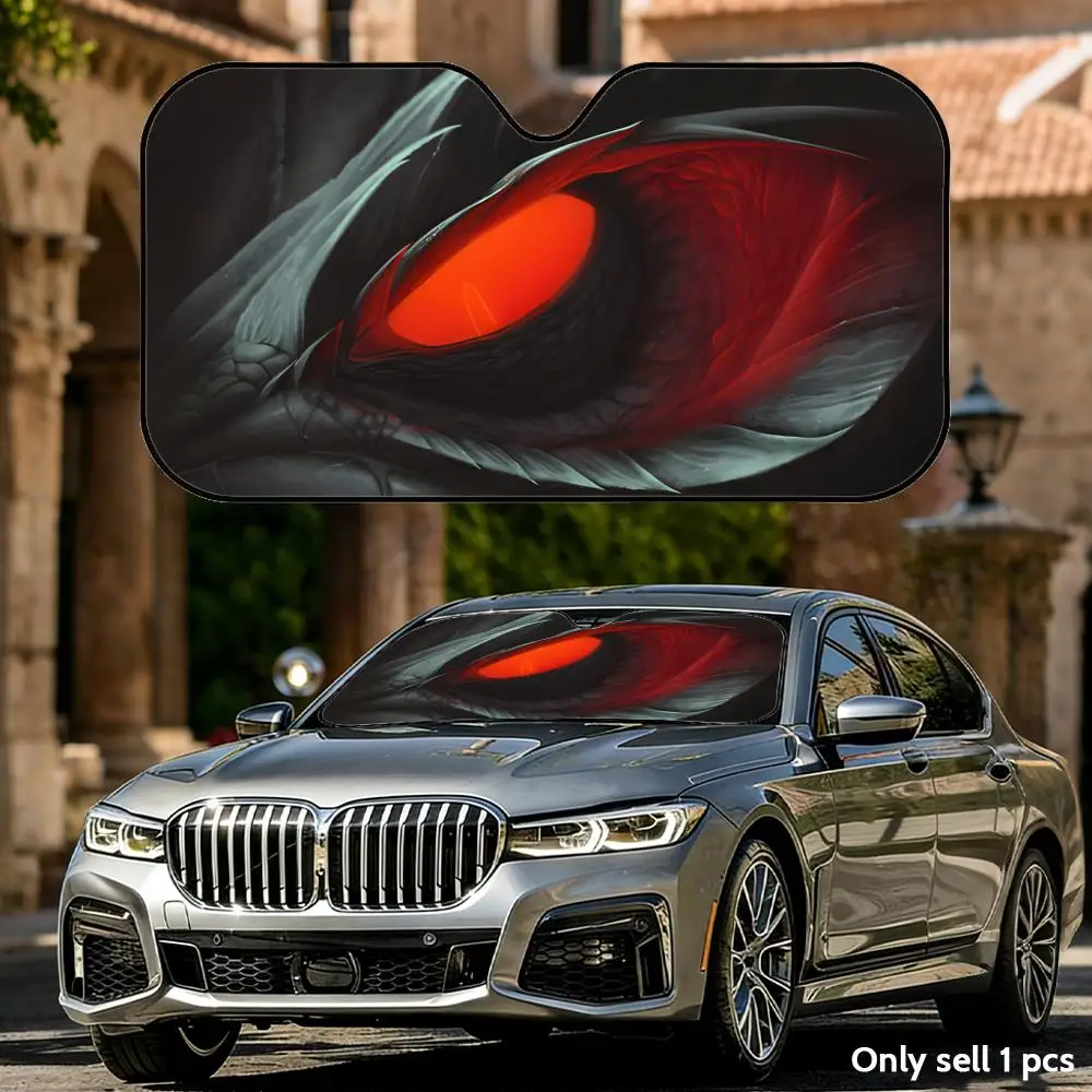 Dragon Eyes Sun Visor Aluminum Foil Windshield UV Protection Heat Insulation Cover Foldable Reusable Sun Visor Shade
Dragon Eyes Sun Visor Aluminum Foil Windshield UV Protection Heat Insulation Cover Foldable Reusable Sun Visor Shade