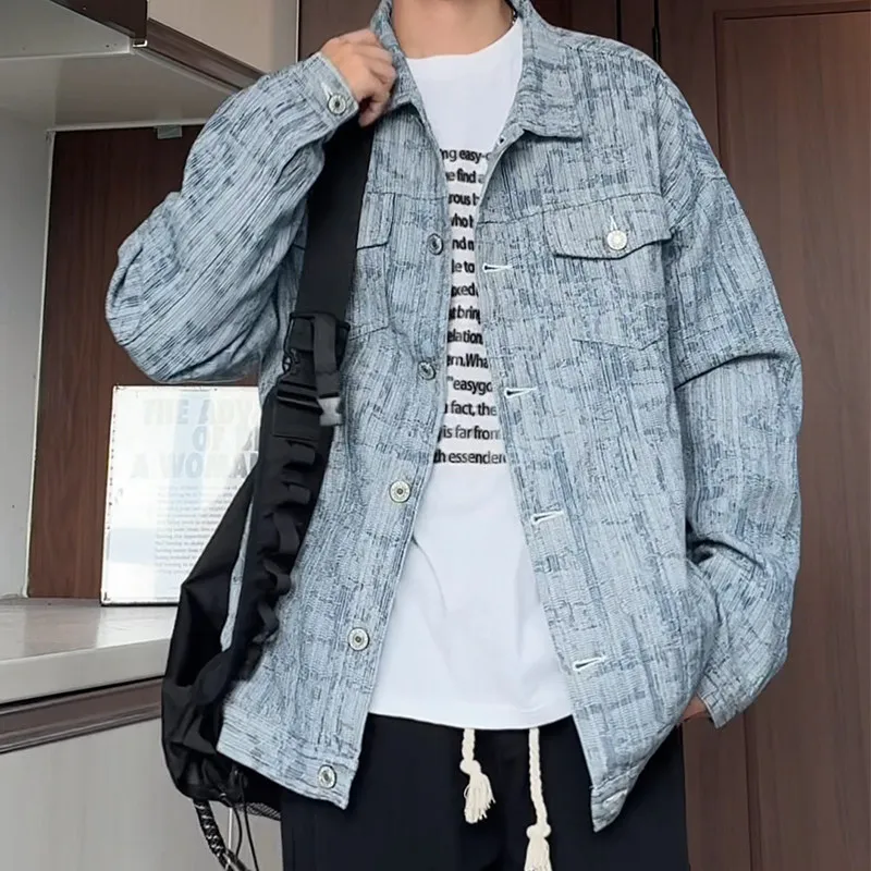 Утепленная джинсовая куртка свободного кроя для мужчин и женщин, осенняя повседневная куртка для путешествий с длинными рукавами и воротником, черная рабочая куртка
Утепленная джинсовая куртка свободного кроя для мужчин и женщин, осенняя повседневная куртка для путешествий с длинными рукавами и воротником, черная рабочая куртка