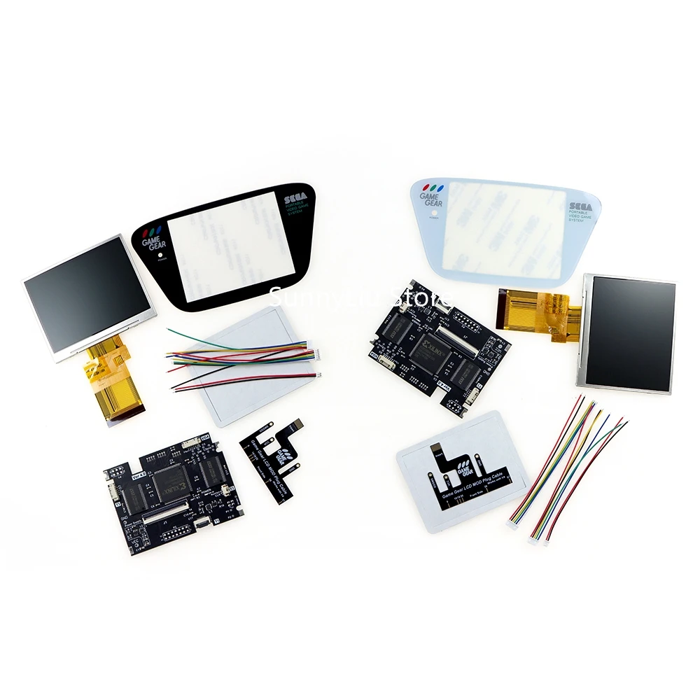 1set Highlight Full LCD Screen Display V4 For SEGA Game Gear GG Adjustable Brightness Support VGA output Mod HighLit LCD Kits
1set Highlight Full LCD Screen Display V4 For SEGA Game Gear GG Adjustable Brightness Support VGA output Mod HighLit LCD Kits