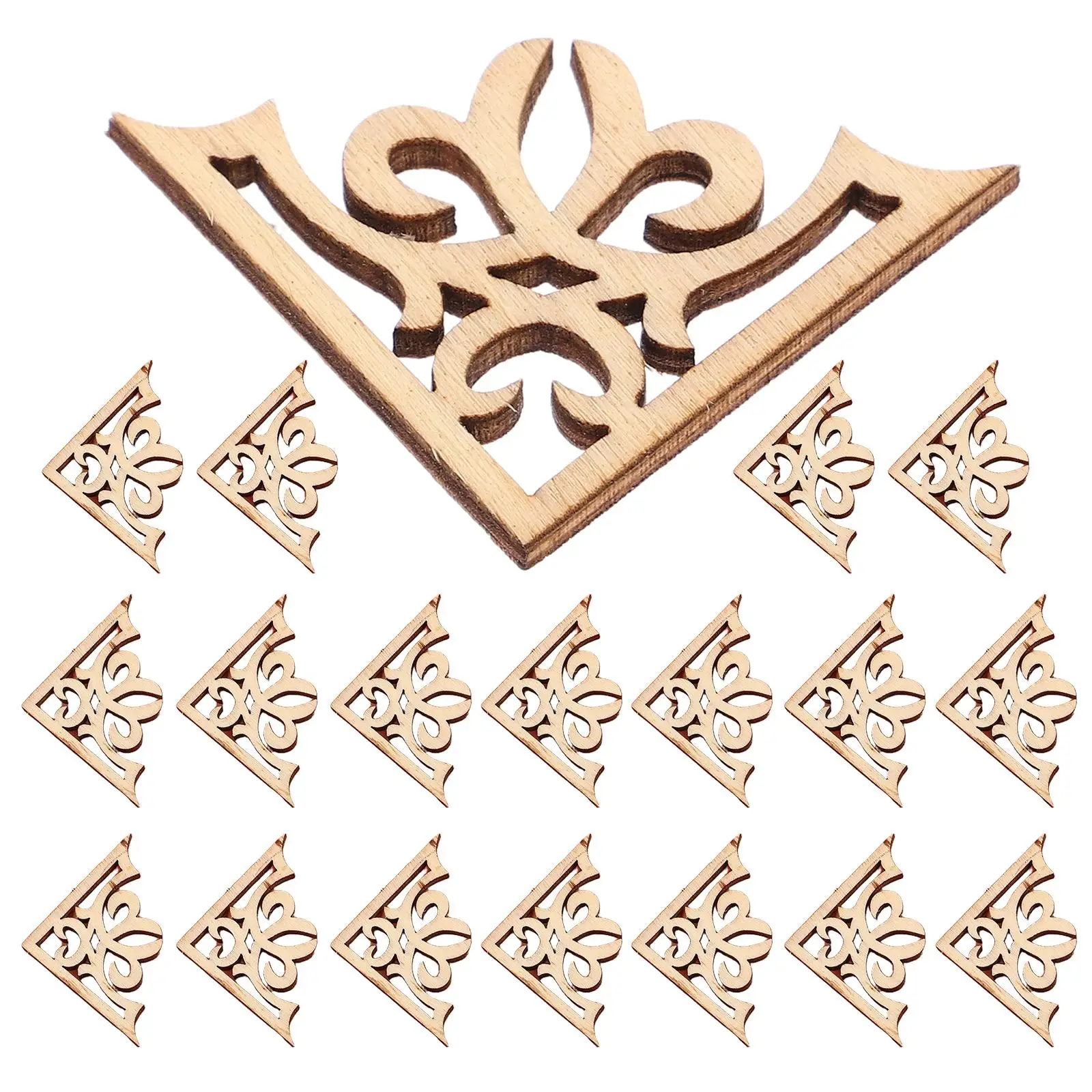 100 Pcs Wood Carved Decorations Beautiful Applique Frame Unpainted Wall Cabinet Decorations DIY European Style
100 Pcs Wood Carved Decorations Beautiful Applique Frame Unpainted Wall Cabinet Decorations DIY European Style