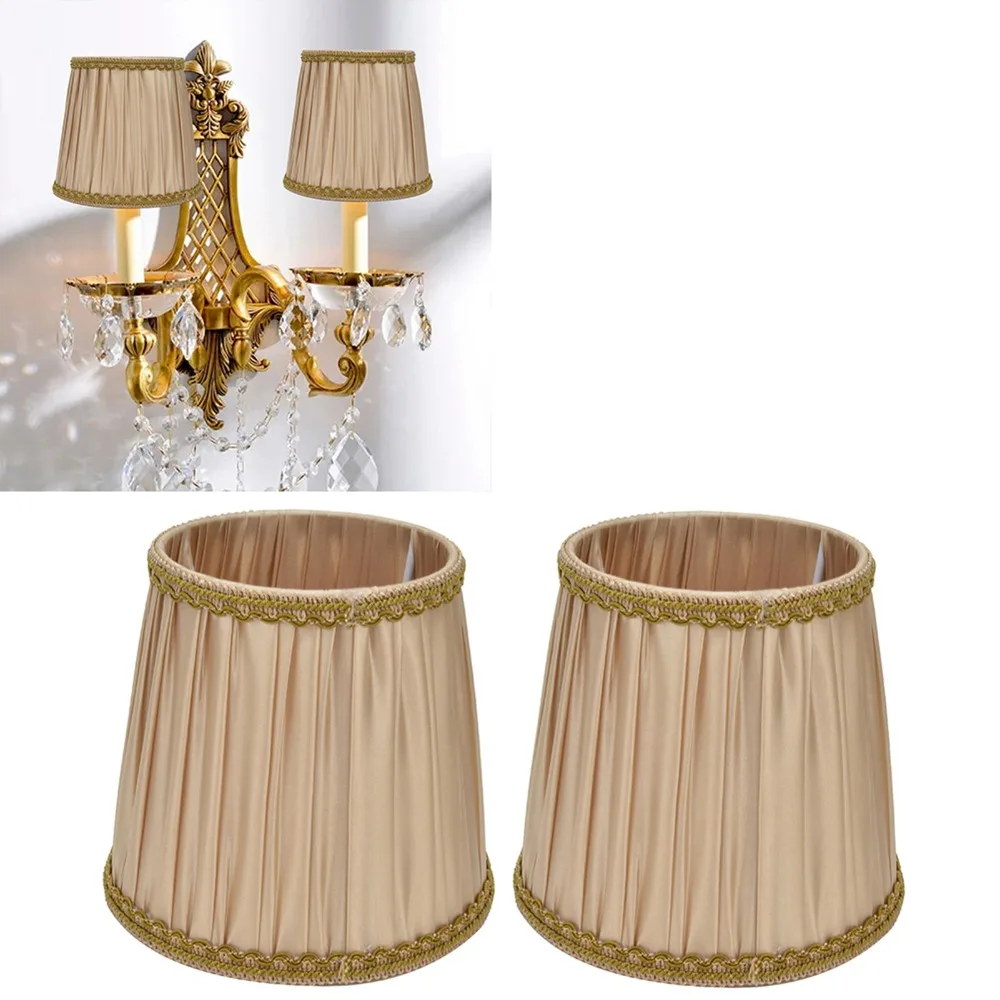 2PCS Modern Fabric Lampshade Clip On Design 5.5 inch Height Lamp Cover Chandelier Lamp Shades Indoor Lamp
2PCS Modern Fabric Lampshade Clip On Design 5.5 inch Height Lamp Cover Chandelier Lamp Shades Indoor Lamp