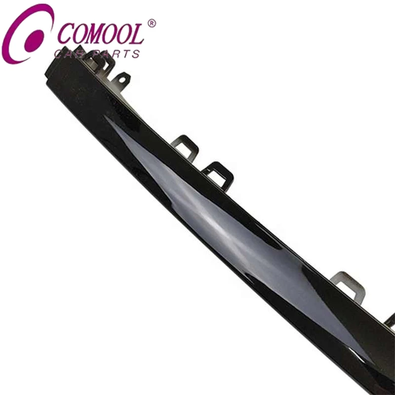 Glossy Black Front Bumper Grille Lower Lip Spoiler Chrome Trim Bar 2228857600 for Mercedes Benz AMG GT S 
Glossy Black Front Bumper Grille Lower Lip Spoiler Chrome Trim Bar 2228857600 for Mercedes Benz AMG GT S