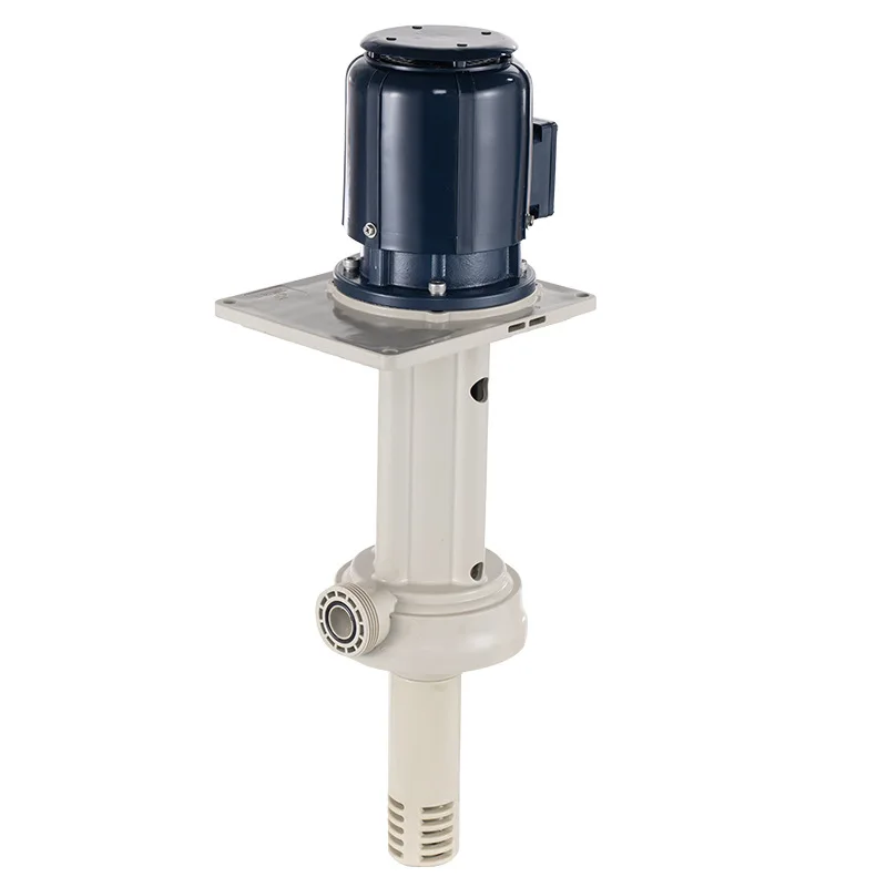 Acid and alkali corrosion resistance, energy saving and environmental protection vertical pump
Acid and alkali corrosion resistance, energy saving and environmental protection vertical pump