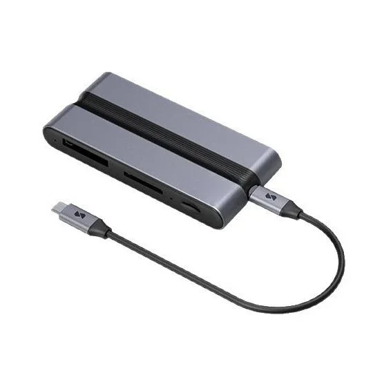 Applicable to Apple TypeC plug docking station, multi-expansion splitter SD card TF card reader hub
Applicable to Apple TypeC plug docking station, multi-expansion splitter SD card TF card reader hub