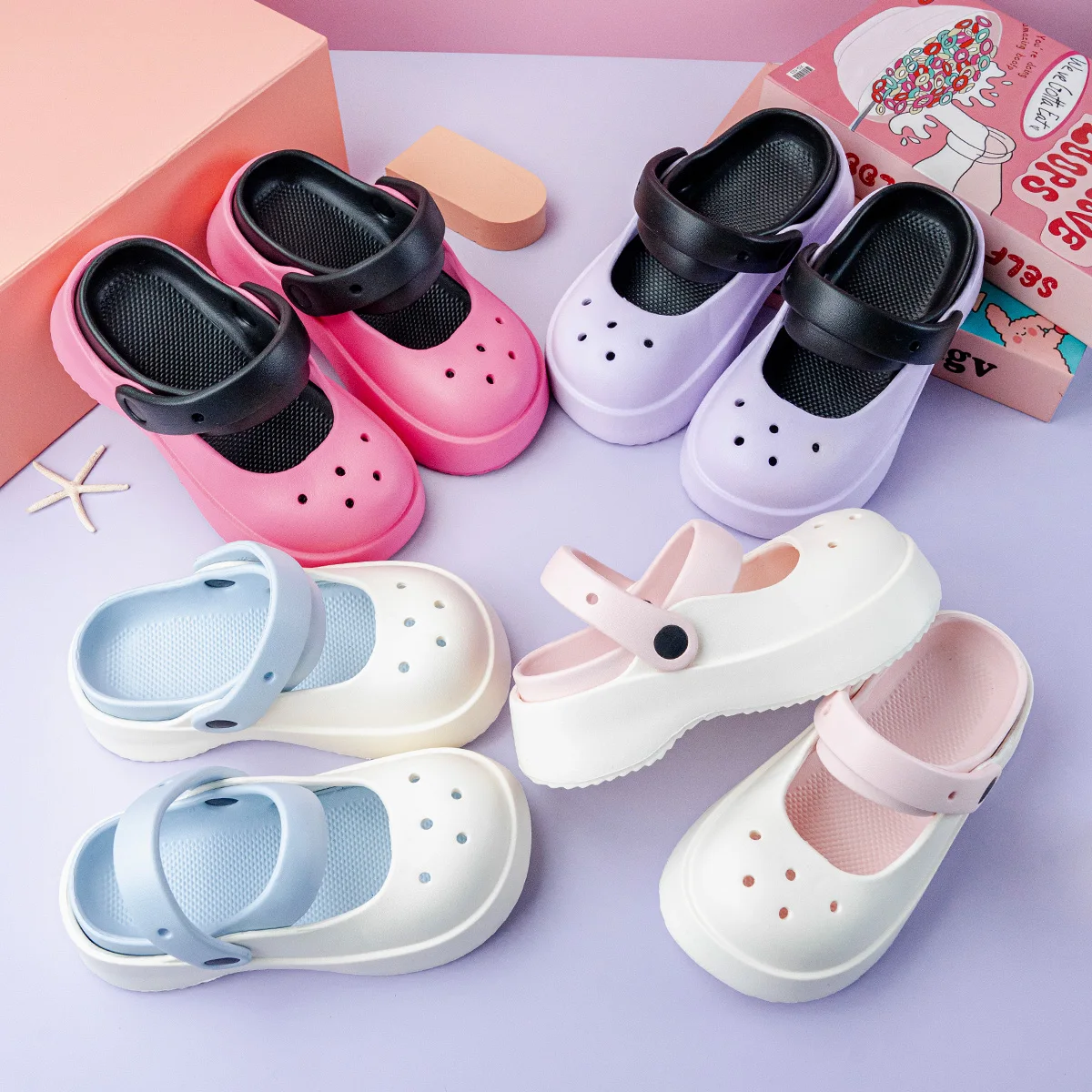 New Cartoon-Style Barefoot Shoes for Girls, Fashionable Outdoor Clogs, Non-Slip Height-Increasing Closed-Toe Shoes 600
New Cartoon-Style Barefoot Shoes for Girls, Fashionable Outdoor Clogs, Non-Slip Height-Increasing Closed-Toe Shoes 600