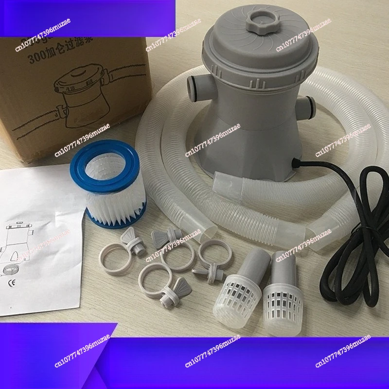 US standard 110V filter pump European standard 220V swimming pool 300 gallons household outdoor pool cleaner
US standard 110V filter pump European standard 220V swimming pool 300 gallons household outdoor pool cleaner