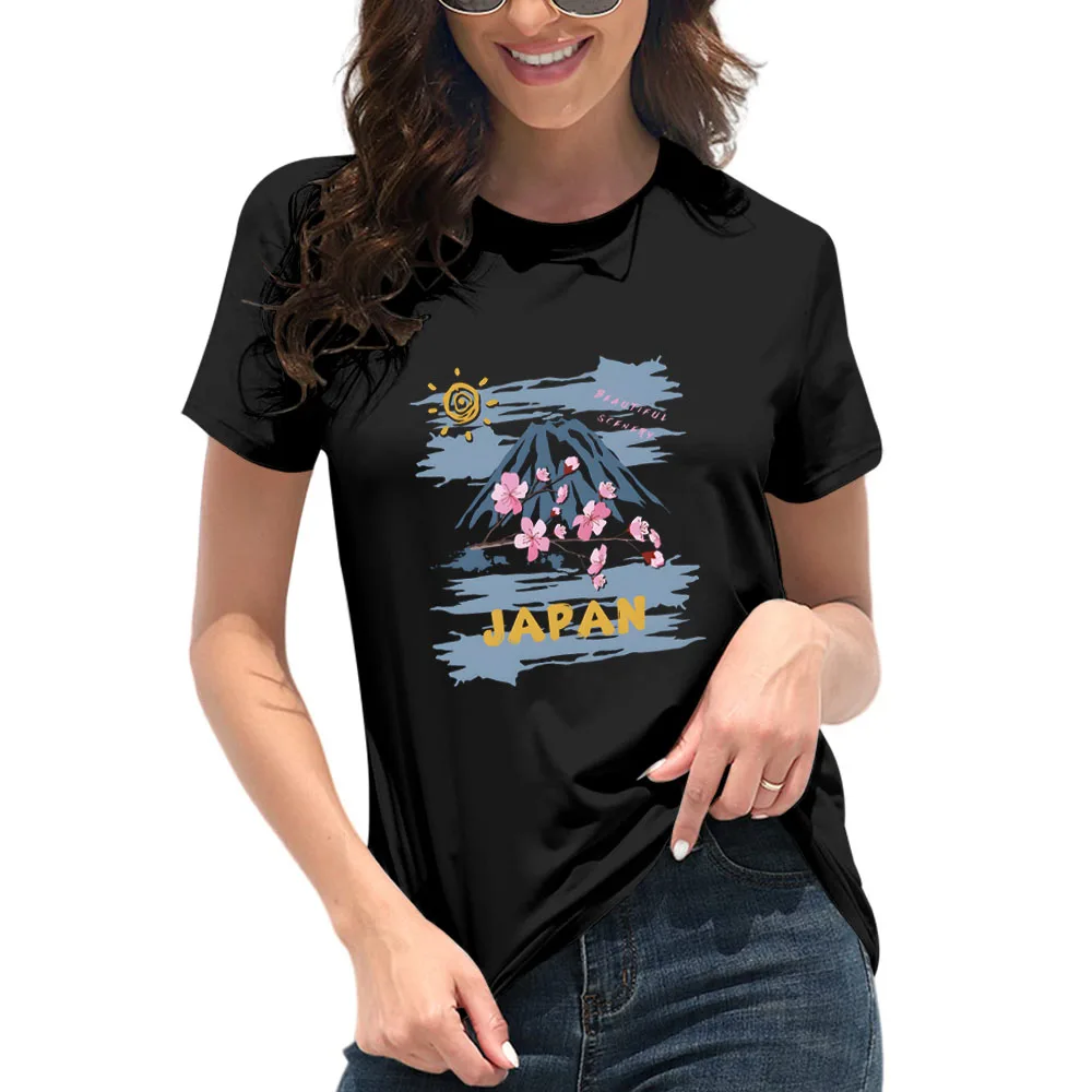 Summer cotton T-shirt Japan Cherry Blossom Beautiful Aesthetic elegant Women's clothing anime dream plus size casual tops&tees
Summer cotton T-shirt Japan Cherry Blossom Beautiful Aesthetic elegant Women's clothing anime dream plus size casual tops&tees