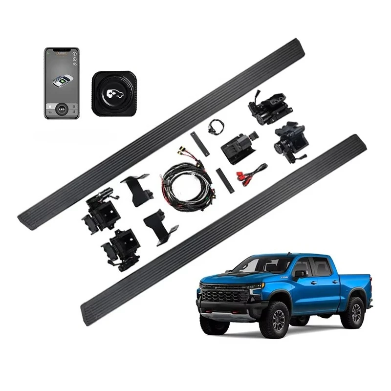 Боковая ступенька для внедорожников, автоаксессуары, подножка боковой ступени для Silverado 1500
Боковая ступенька для внедорожников, автоаксессуары, подножка боковой ступени для Silverado 1500