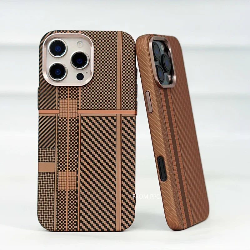 Carbon Relief MagSafe Cover Case for iPhone 15 16 Pro Max Wireless Charging Magnetic Phone Shell Alloy Camera Ring Hard PC Funda
Carbon Relief MagSafe Cover Case for iPhone 15 16 Pro Max Wireless Charging Magnetic Phone Shell Alloy Camera Ring Hard PC Funda