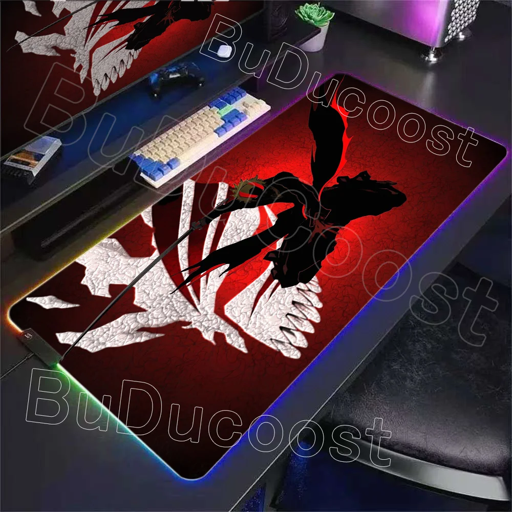 Bleach Mouse Pad Rubber Table Pc Gaming HD Printing Non-Slip Mat Anime Large Mousepad Manga Black White Laptop Office Mouse Mats
Bleach Mouse Pad Rubber Table Pc Gaming HD Printing Non-Slip Mat Anime Large Mousepad Manga Black White Laptop Office Mouse Mats