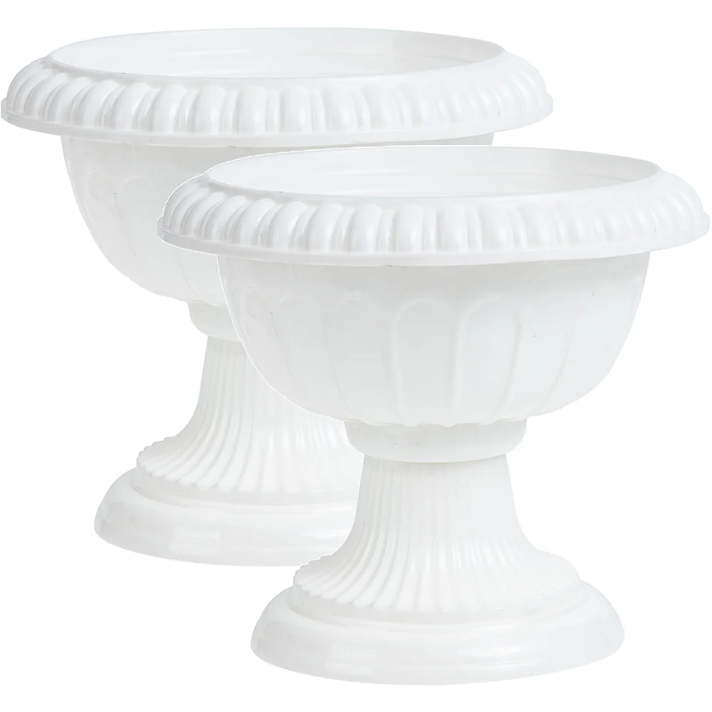 2 Pcs Ornament Pendants Wedding Flower Pot Decoration Front Door Flowerpot European Style White Plastic Decorations
2 Pcs Ornament Pendants Wedding Flower Pot Decoration Front Door Flowerpot European Style White Plastic Decorations