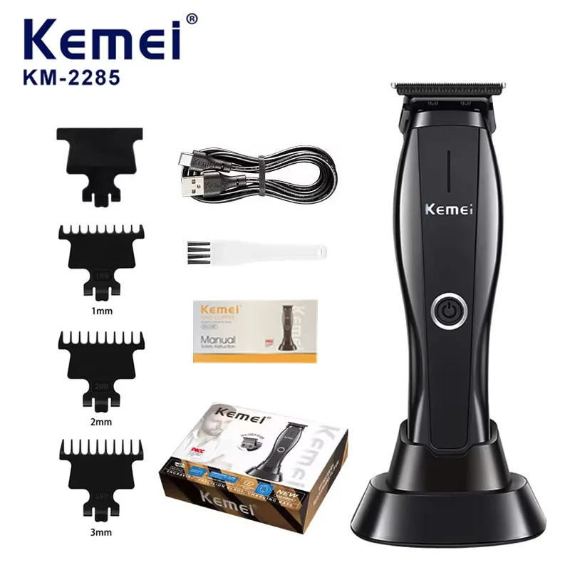 Kemei KM-2295 Cordless Electric Hair Trimmer Professional Hair Clippers Rechargeable Hair Cutting Machine For Men Barber
Kemei KM-2295 Cordless Electric Hair Trimmer Professional Hair Clippers Rechargeable Hair Cutting Machine For Men Barber