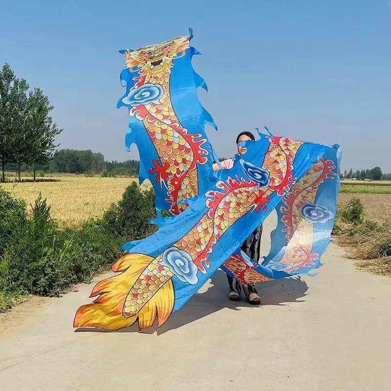 8 Meters Washable China Dragon Dance Tail Accessories Festival Carnival Supplies (Not Include Dragon Head )
8 Meters Washable China Dragon Dance Tail Accessories Festival Carnival Supplies (Not Include Dragon Head )