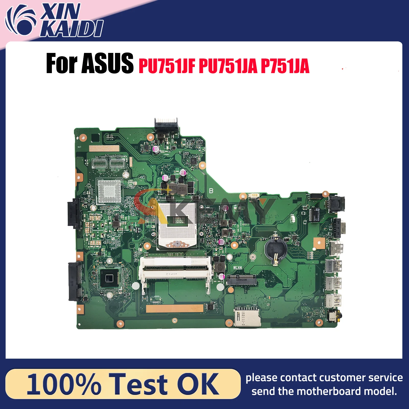 P751JA Laptop Motherboard For ASUS P751JF P751JA PU751JA P751JD P751J PU751JF Notebook Mainboard 100% tests OK fast shipping stk
P751JA Laptop Motherboard For ASUS P751JF P751JA PU751JA P751JD P751J PU751JF Notebook Mainboard 100% tests OK fast shipping stk