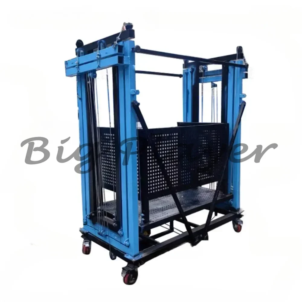 Folding electric lifting scaffolding wireless remote control mobile lift
Folding electric lifting scaffolding wireless remote control mobile lift