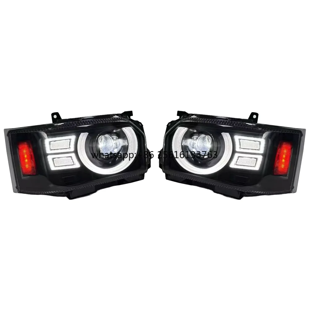 New Design Guardian Style LED Headlight Assembly for Hiace Bus Car KDH200 Black LED Running Headlamp
New Design Guardian Style LED Headlight Assembly for Hiace Bus Car KDH200 Black LED Running Headlamp