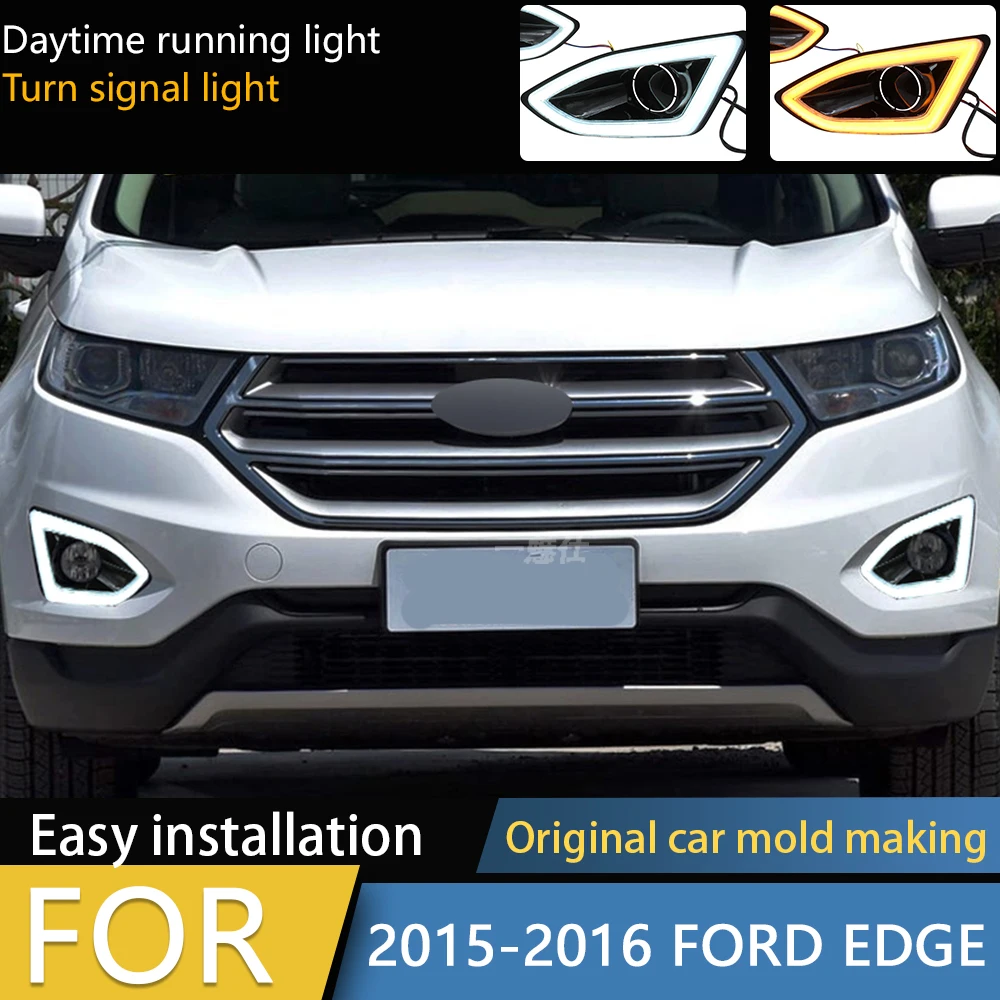 LED Front Bumper Fog Lamp Fog Light Wire Harness Grille Cover For Ford Edge 2015 2016 2017 2018 DRL Daytime Running Light 
LED Front Bumper Fog Lamp Fog Light Wire Harness Grille Cover For Ford Edge 2015 2016 2017 2018 DRL Daytime Running Light