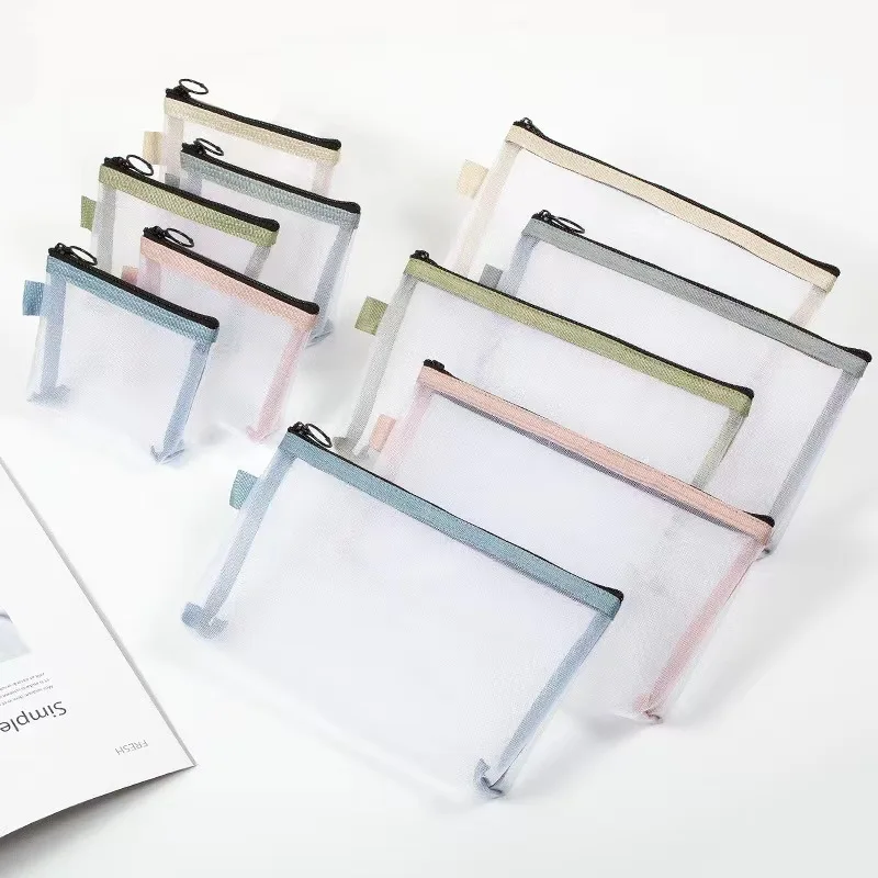 Clear Mesh Cosmetic Bag - Lipstick & Makeup Organizer with Key/Earphone Pockets Travel Pouch
Clear Mesh Cosmetic Bag - Lipstick & Makeup Organizer with Key/Earphone Pockets Travel Pouch