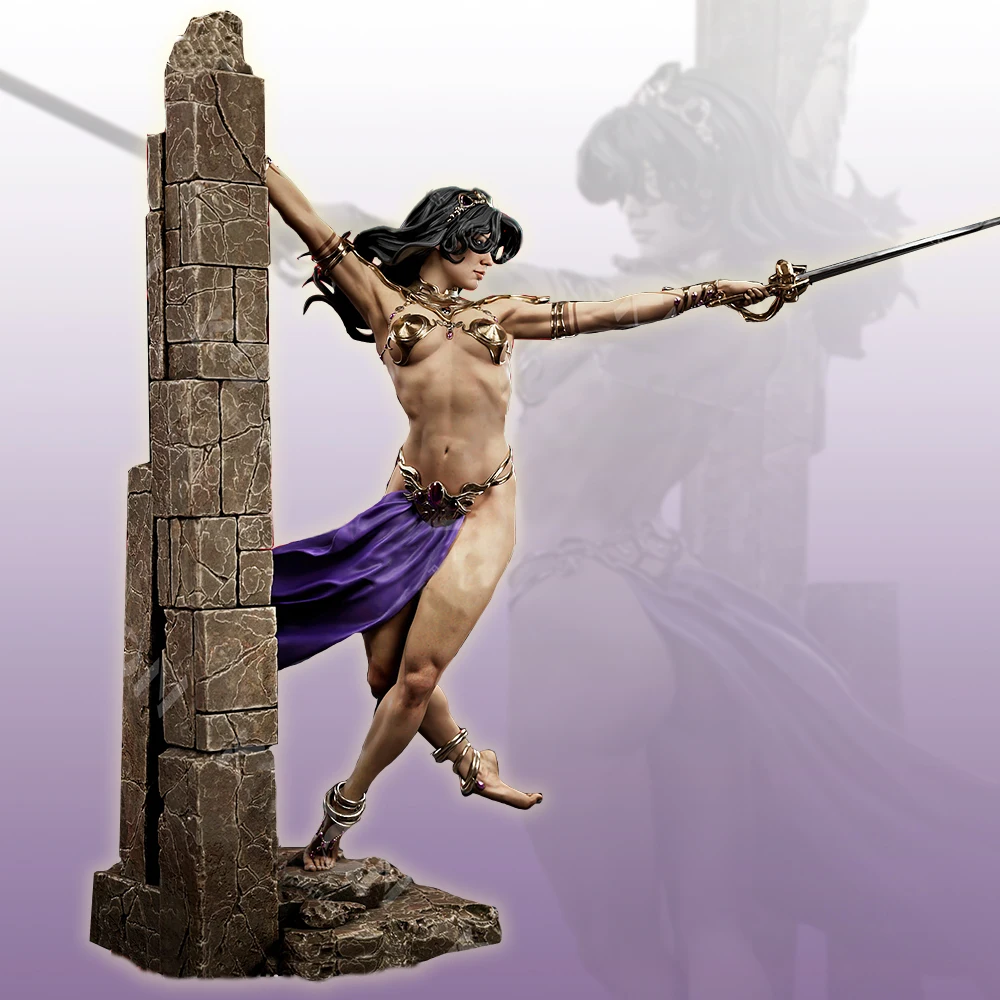 Фигурка Dejah Thoris 1:16, миниатюрная фигурка из смолы, набор неокрашенных пластиковых моделей, комплект A562
Фигурка Dejah Thoris 1:16, миниатюрная фигурка из смолы, набор неокрашенных пластиковых моделей, комплект A562