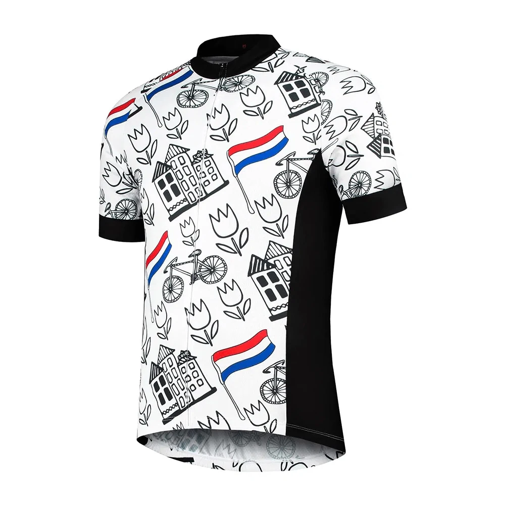 Netherlands Men Cycling Jersey Tops Summer MTB Bike Jersey Pro Bicycle Shirt Breathable Cycling Clothing Short Sleeve Cycle Wear
Netherlands Men Cycling Jersey Tops Summer MTB Bike Jersey Pro Bicycle Shirt Breathable Cycling Clothing Short Sleeve Cycle Wear