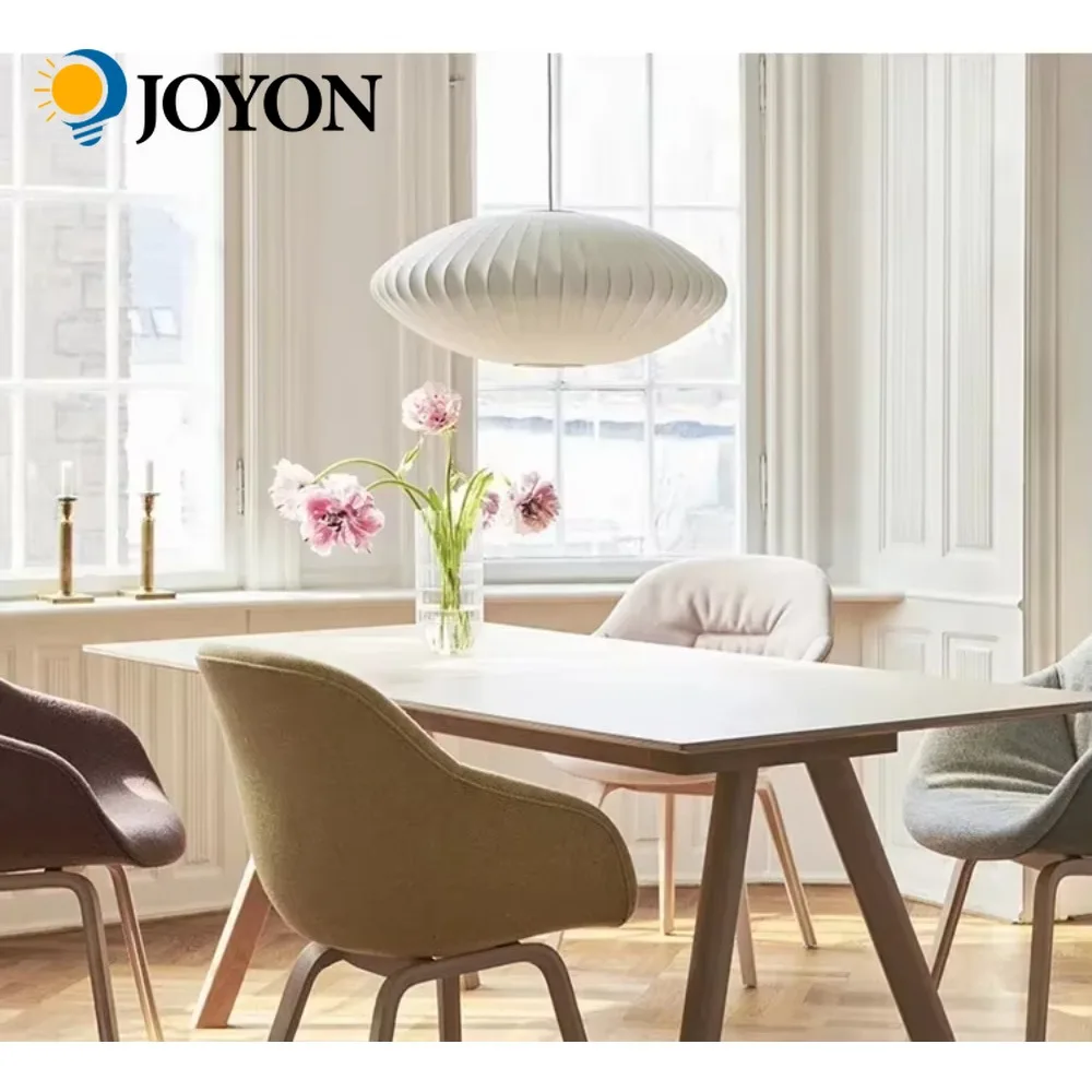 JOYON Silk Japanese Chandelier Staircase Danish Dining Hall Bar Clothing Lantern Lampshade Restaurant Tatami Lustre Pendentelamp
JOYON Silk Japanese Chandelier Staircase Danish Dining Hall Bar Clothing Lantern Lampshade Restaurant Tatami Lustre Pendentelamp