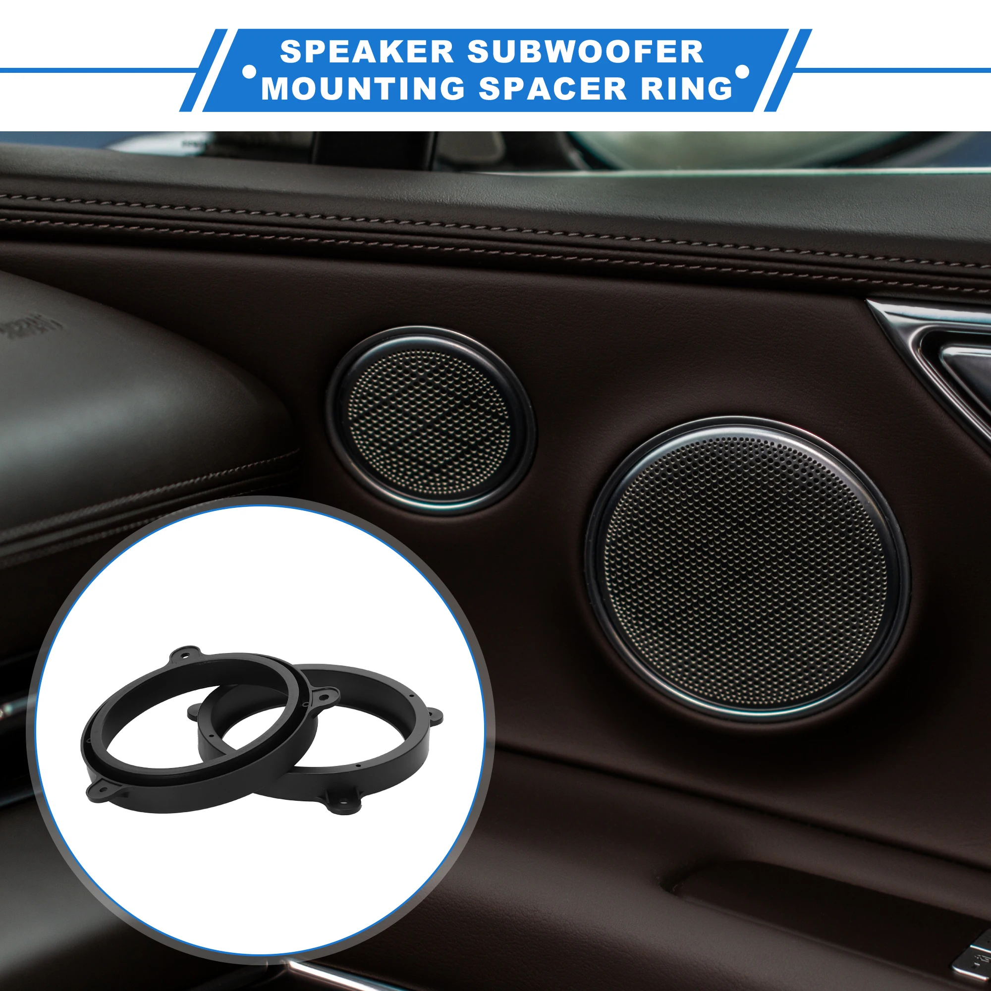 X Autohaux Car Speaker Spacer Ring Tweeter Speaker Spacer for SubaruLegacy for6.5''2 Pcs
X Autohaux Car Speaker Spacer Ring Tweeter Speaker Spacer for SubaruLegacy for6.5''2 Pcs