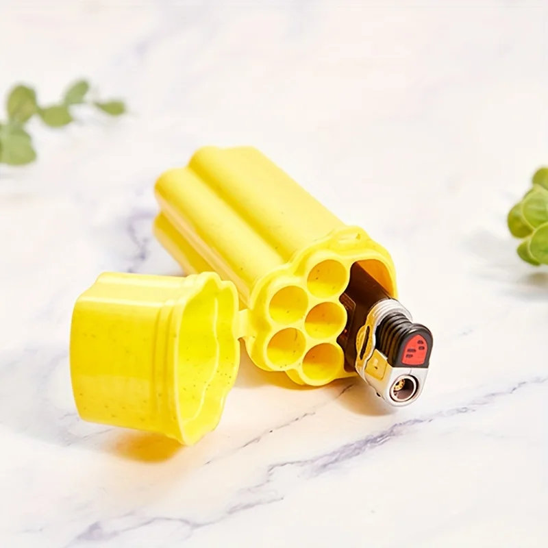 Waterproof Cigarette Case with 5 Holes PVC Material Eco-Friendly Storage Box for Lighter and Tobacco Smoking Accessories
Waterproof Cigarette Case with 5 Holes PVC Material Eco-Friendly Storage Box for Lighter and Tobacco Smoking Accessories