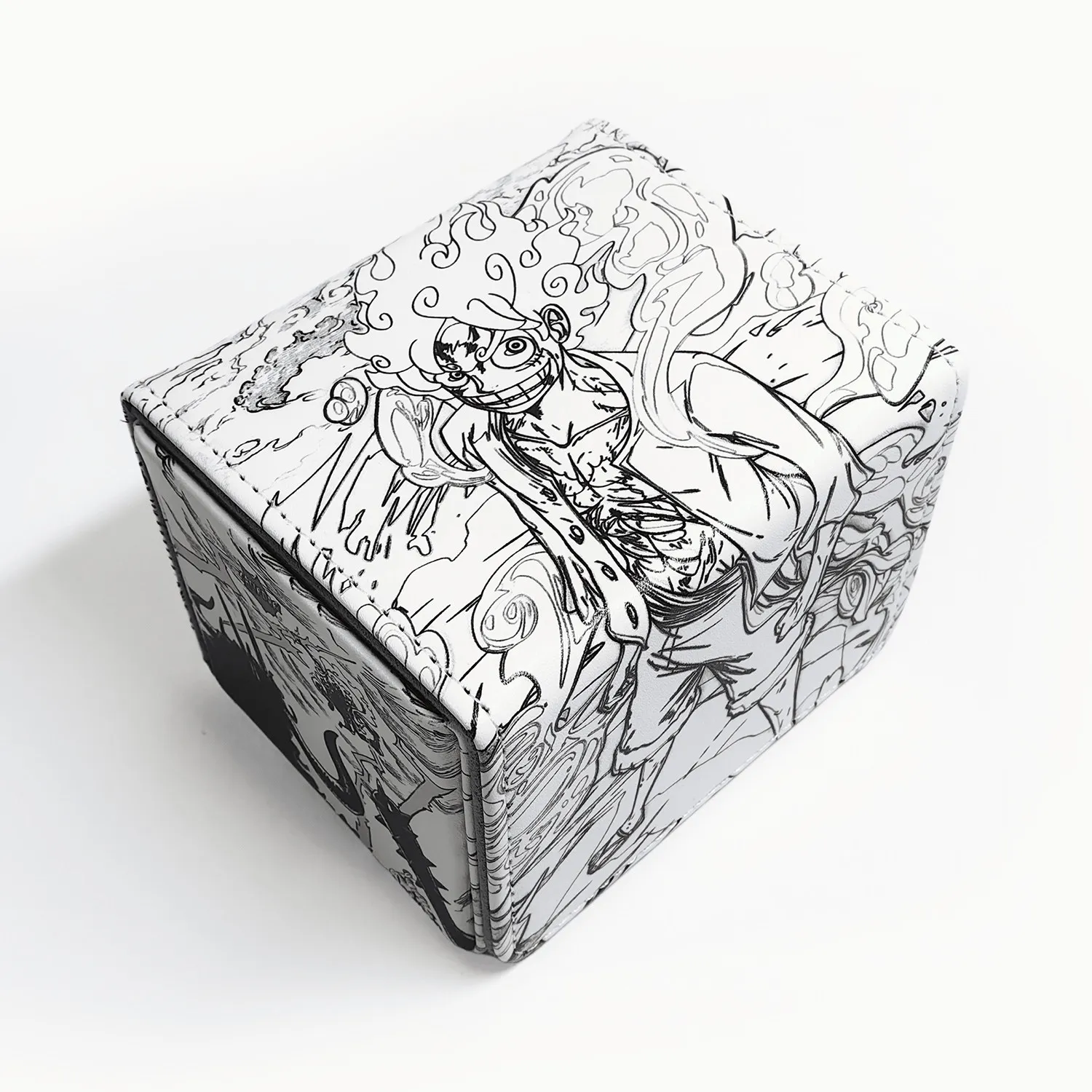 Коробка для хранения карт Monkey D Luffy Nika из искусственной кожи, для PTCG, WS, OPCG, вмещает до 100+ коллекционных карт
Коробка для хранения карт Monkey D Luffy Nika из искусственной кожи, для PTCG, WS, OPCG, вмещает до 100+ коллекционных карт