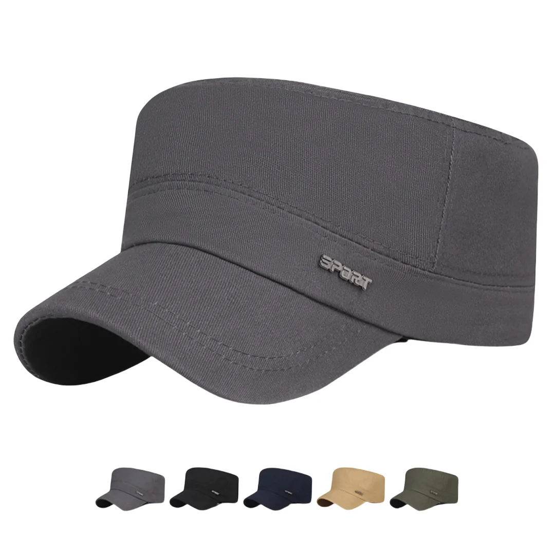 Four Seasons Flat Top Hat For Men Fashion Casual Simple Cotton Peaked Hat Baseball Cap Sun Hat Adjustable
Four Seasons Flat Top Hat For Men Fashion Casual Simple Cotton Peaked Hat Baseball Cap Sun Hat Adjustable