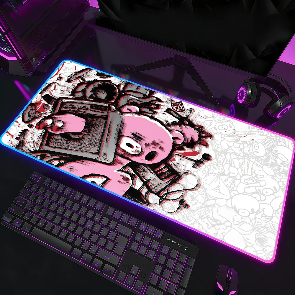 Коврик для мыши Brand G-Gloomy Bear с RGB LED подсветкой, нескользящий, резиновый, для игр, большой XXL, для компьютера, офиса, клавиатуры
Коврик для мыши Brand G-Gloomy Bear с RGB LED подсветкой, нескользящий, резиновый, для игр, большой XXL, для компьютера, офиса, клавиатуры