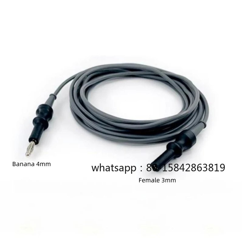 Olympus O0120.1 Compatible Monopolar 4mm HF Cable ESU High Frequency Cord for ESG-400, ESG-410, with Endoscope Instrument 3mm
Olympus O0120.1 Compatible Monopolar 4mm HF Cable ESU High Frequency Cord for ESG-400, ESG-410, with Endoscope Instrument 3mm