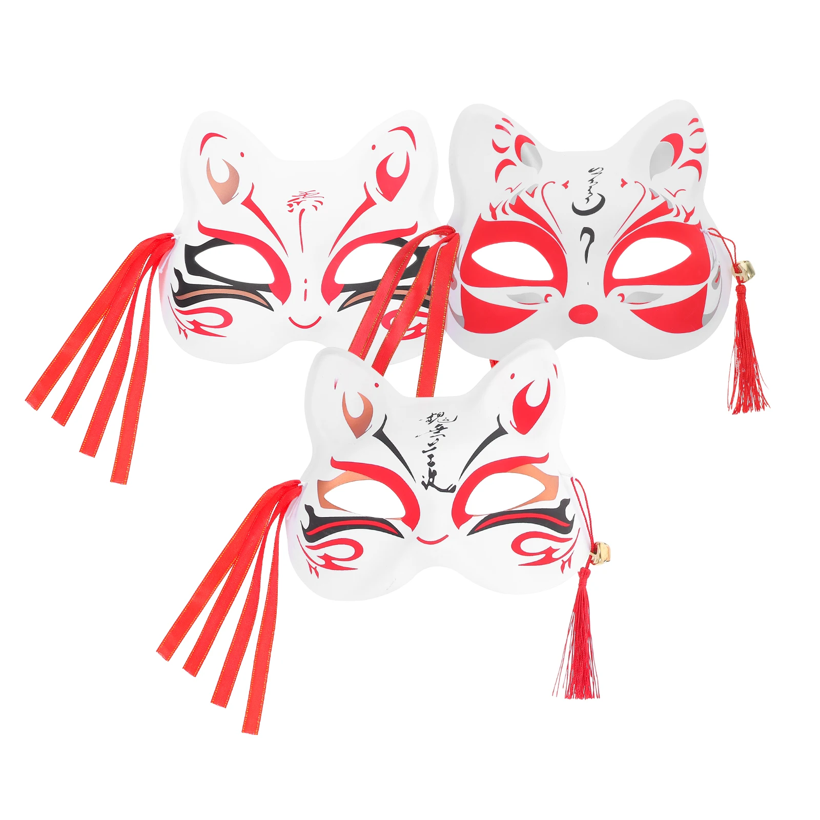 3Pcs Cat Face Mask Half Decorative Cosplay Prop Party Polyester Halloween Dress Up Japanese Style Sturdy Material Safe Reliable
3Pcs Cat Face Mask Half Decorative Cosplay Prop Party Polyester Halloween Dress Up Japanese Style Sturdy Material Safe Reliable