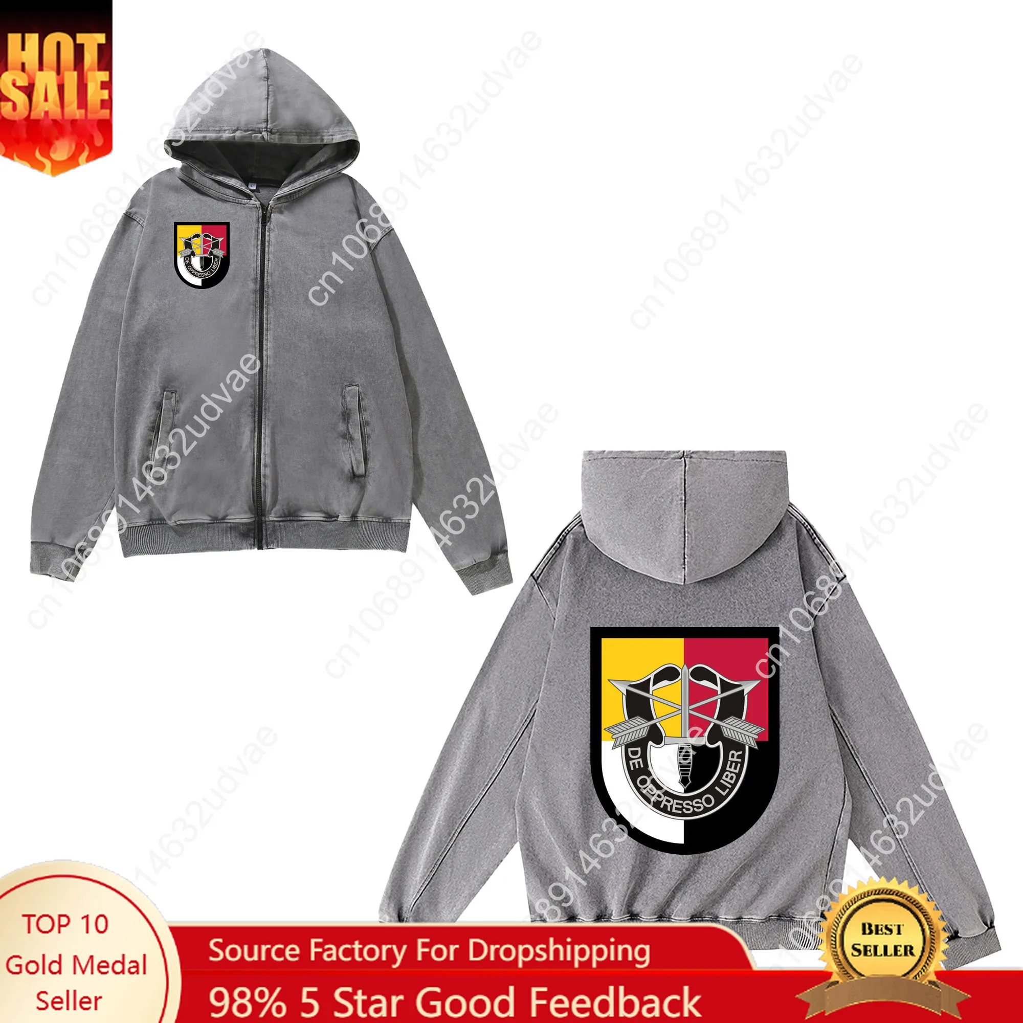 US Special Forces 3rd Special Forces SFG Zipper Sweatshirt Man Woman Teenager Retro Hoodies Pullover Sweat Full Zip Jacket Tops
US Special Forces 3rd Special Forces SFG Zipper Sweatshirt Man Woman Teenager Retro Hoodies Pullover Sweat Full Zip Jacket Tops