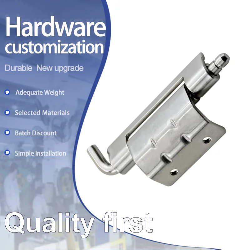 304 Stainless Steel Detachable Hinge Suitable for Industrial Electrical Distribution Box Toolbox Vehicle Mechanical Equipment
304 Stainless Steel Detachable Hinge Suitable for Industrial Electrical Distribution Box Toolbox Vehicle Mechanical Equipment
