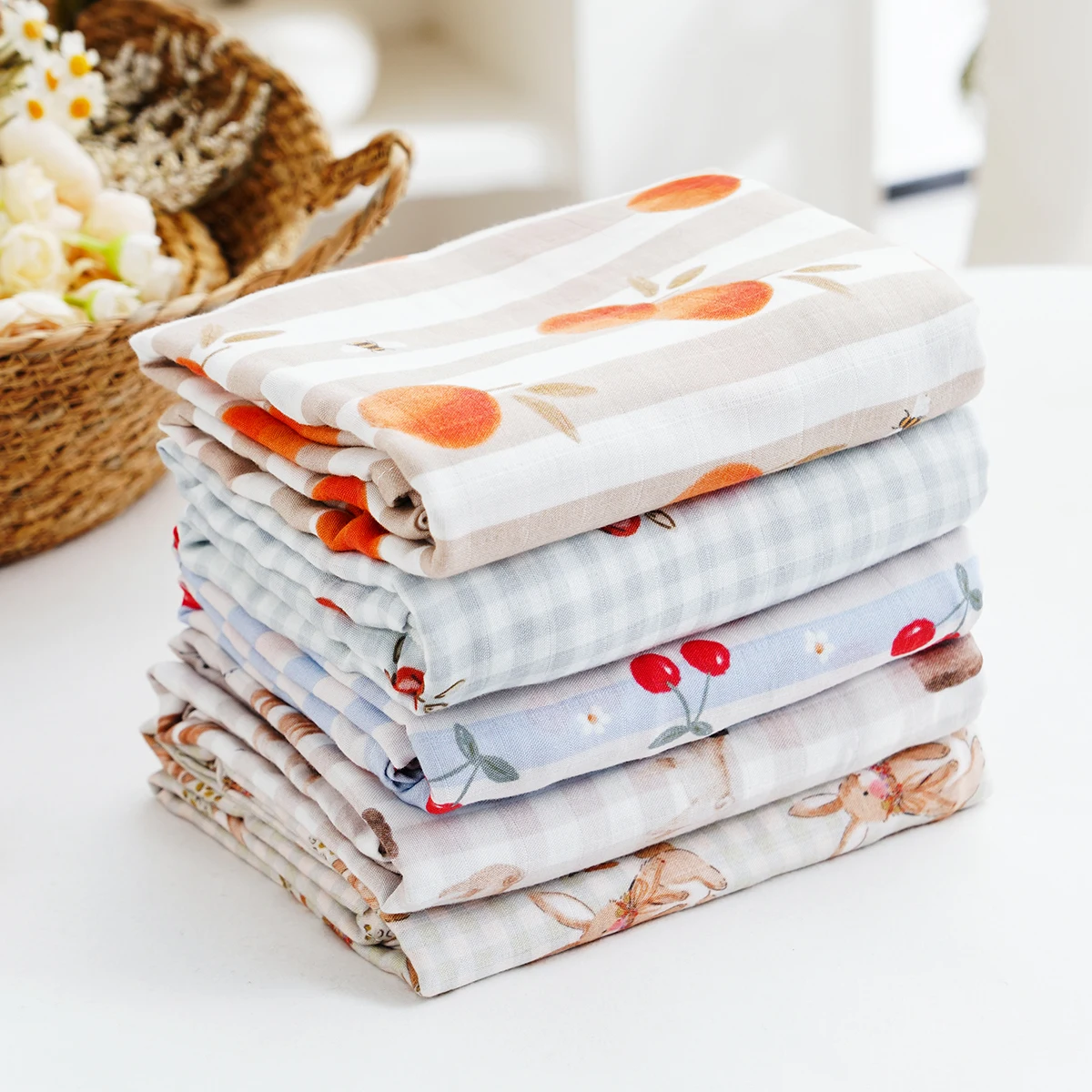 Happyflute Baby Blankets Newborn Boys Girls Stroller Nursery Swaddle Wrap Cuddle Quilts 120*110cm Infant Toddler Receiving Mat
Happyflute Baby Blankets Newborn Boys Girls Stroller Nursery Swaddle Wrap Cuddle Quilts 120*110cm Infant Toddler Receiving Mat