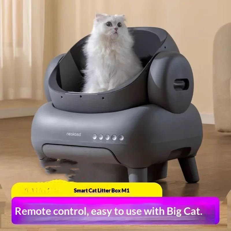 Top New Open-Top Smart Fully Automatic Cat Litter Box, Extra Large Electric Scooper, Odor Control Kitty Toilet for Indoor Cats
Top New Open-Top Smart Fully Automatic Cat Litter Box, Extra Large Electric Scooper, Odor Control Kitty Toilet for Indoor Cats