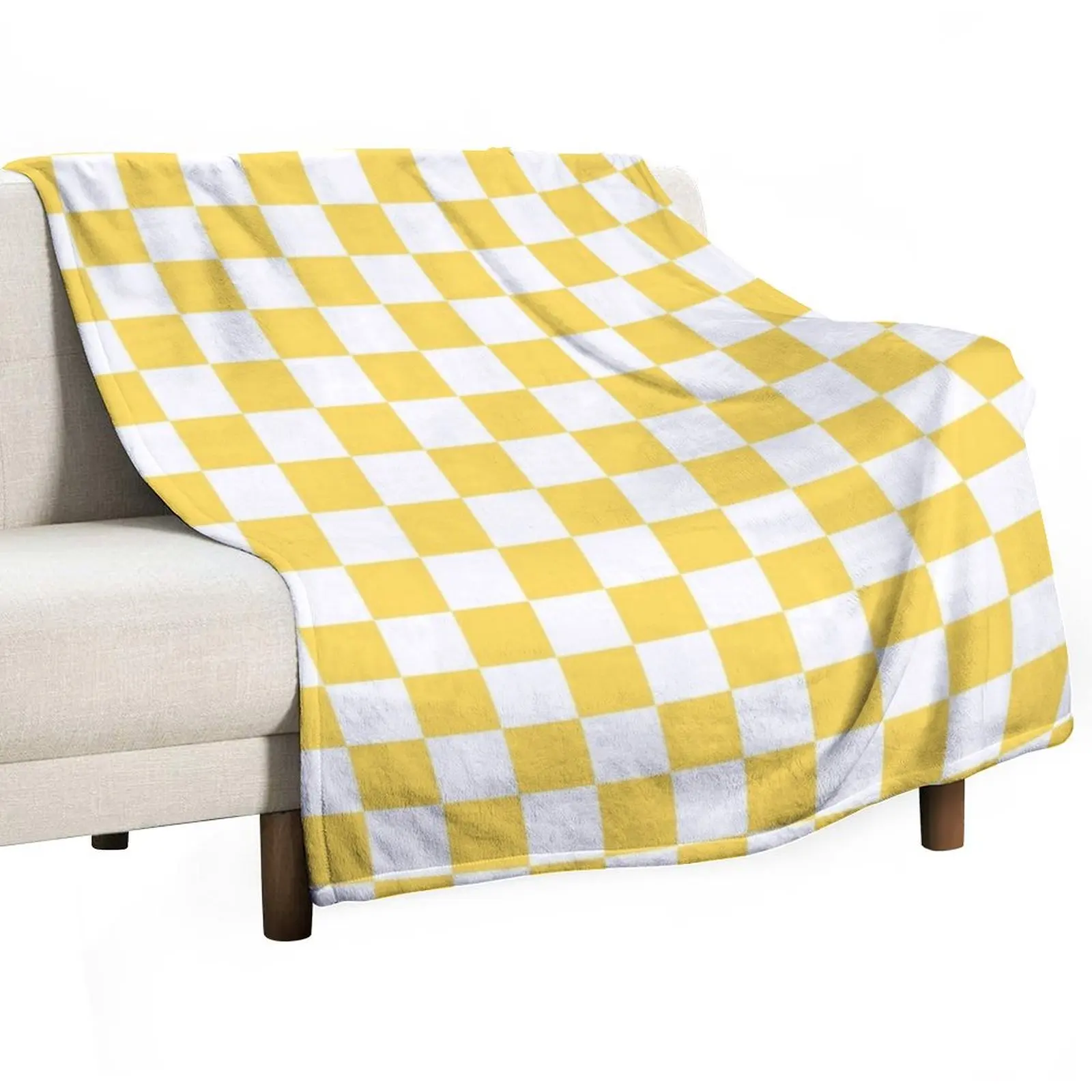 Mustard Yellow And White Checkerboard Pattern Throw Blanket Bed Personalized Gift Blankets
Mustard Yellow And White Checkerboard Pattern Throw Blanket Bed Personalized Gift Blankets