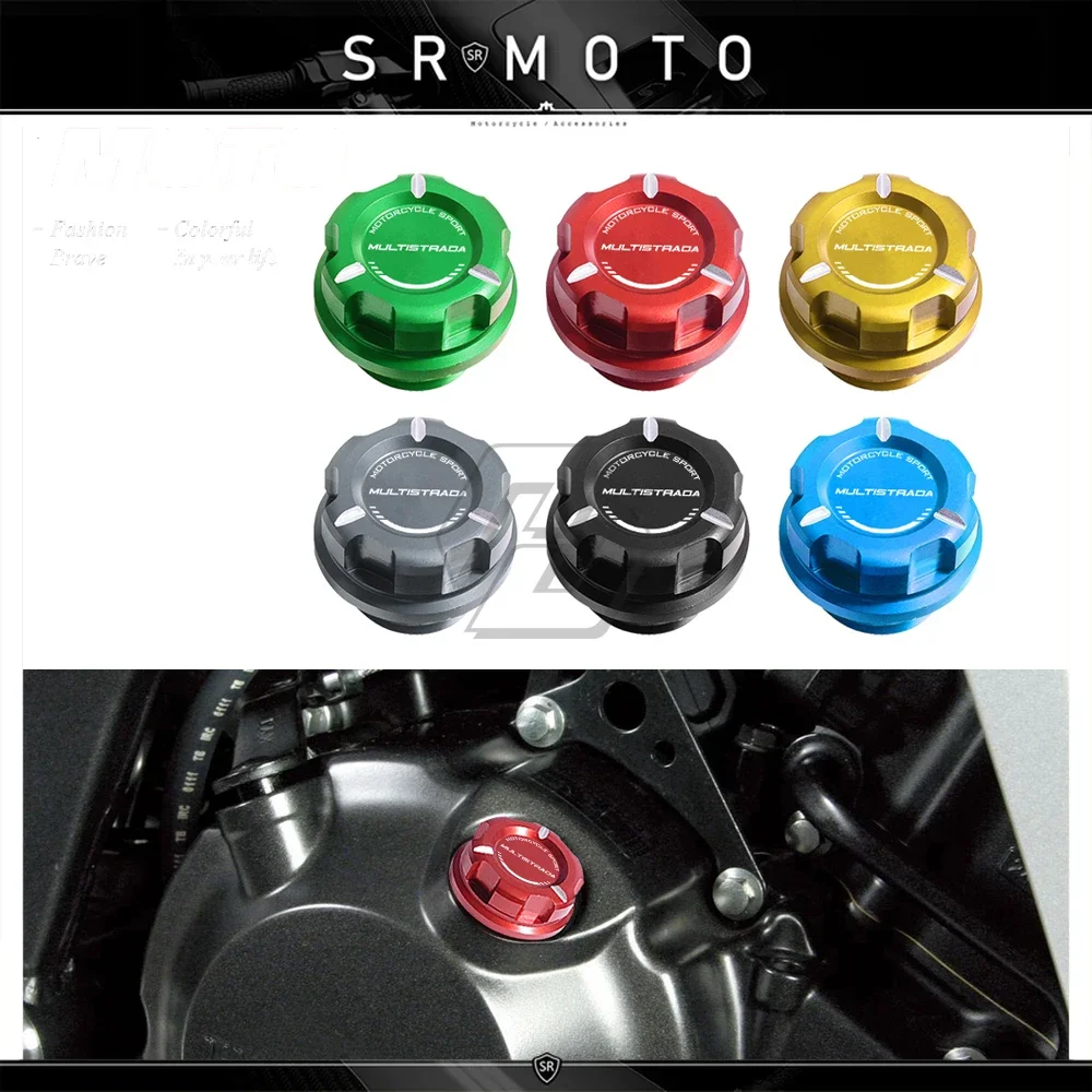 Motorcycle Engine Oil Cap Bolt Screw Filler Cover Case for Ducati Multistrada 950 1200 1260 S/AIR
Motorcycle Engine Oil Cap Bolt Screw Filler Cover Case for Ducati Multistrada 950 1200 1260 S/AIR