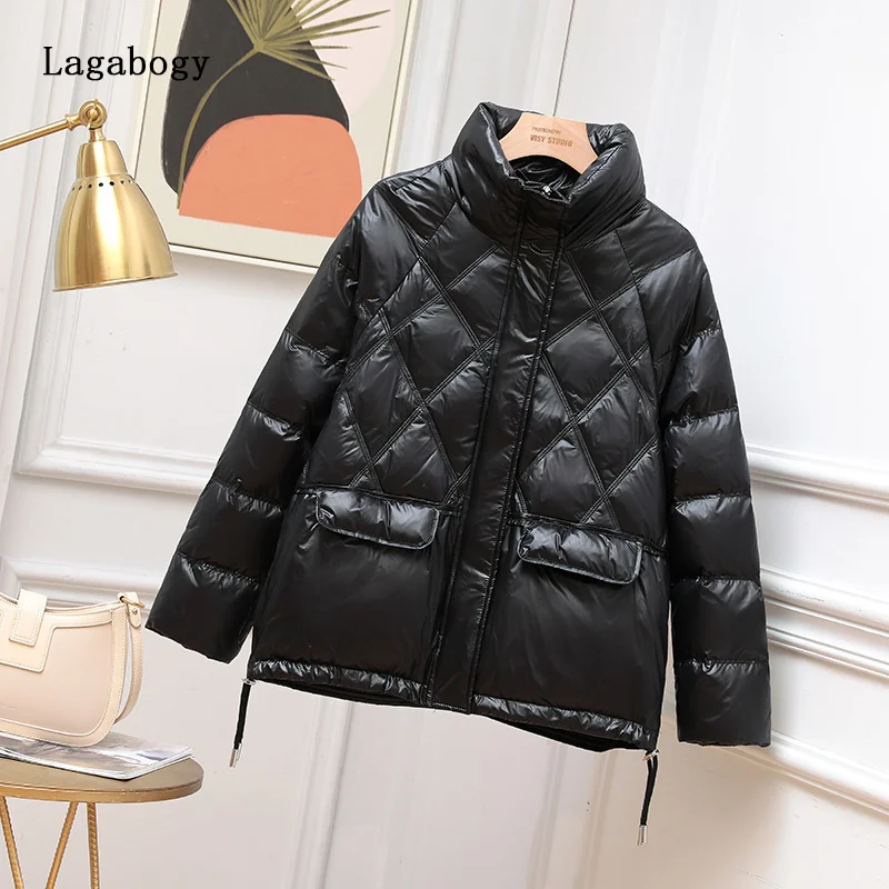 Light 2023 New Women Autumn Winter Ultra 90% White Duck Down Jacket Female Stand Collar Warm Coat Loose Puffer Parkas
Light 2023 New Women Autumn Winter Ultra 90% White Duck Down Jacket Female Stand Collar Warm Coat Loose Puffer Parkas