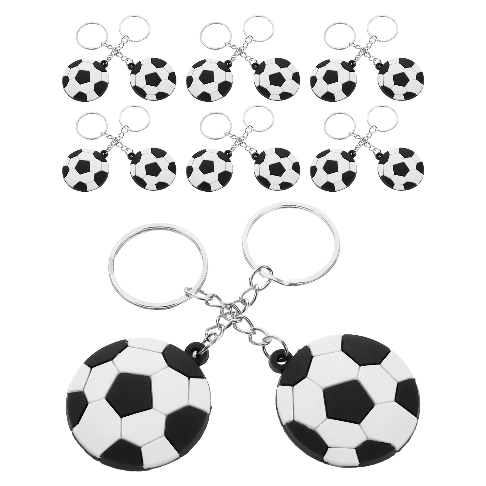 30pcs Football Keychain Soccer Party Favors Kids Goodie Bag Fillers Sport Rewards Lightweight Material School Carnival
30pcs Football Keychain Soccer Party Favors Kids Goodie Bag Fillers Sport Rewards Lightweight Material School Carnival