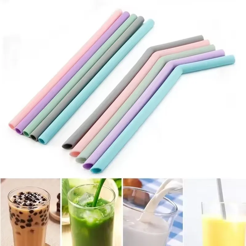 Silicone Drinking Straws Reusable Flexible Straw Silicone Fold Straw Home Kitchen Bar Party Straws
Silicone Drinking Straws Reusable Flexible Straw Silicone Fold Straw Home Kitchen Bar Party Straws