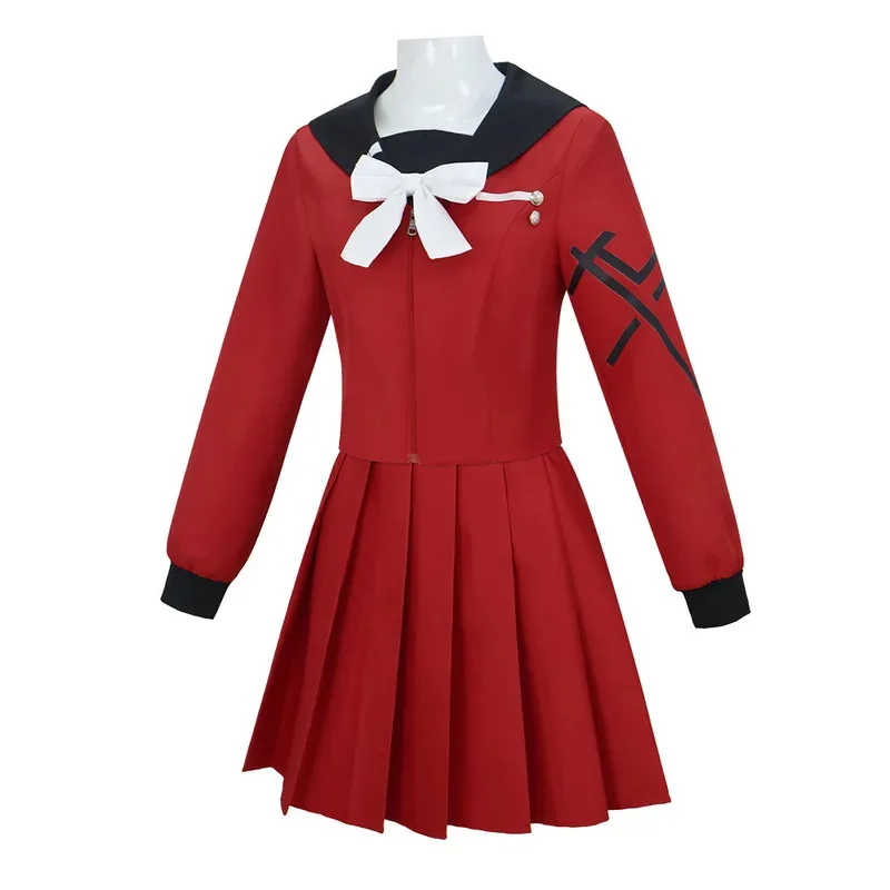 Anime Game Cosplay Tsukumo Kako Costume Japanese Girls School Uniform JK Red Dress Pink sf/1
Anime Game Cosplay Tsukumo Kako Costume Japanese Girls School Uniform JK Red Dress Pink sf/1